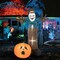 Costway 7 FT Inflatable Haunted Scarecrow Blow up Yard Decoration with Built-in LED Lights